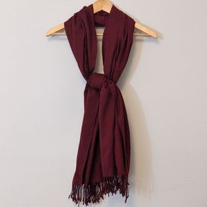 Cashmere Feel Pashmina 🧿 Deep red/ maroon